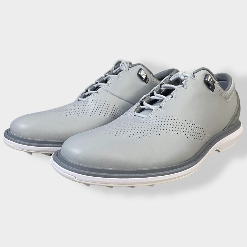 Nike Jordan ADG 4 Wolf Grey White Mens Golf Shoes Cleats DM0103-010 size 8.5